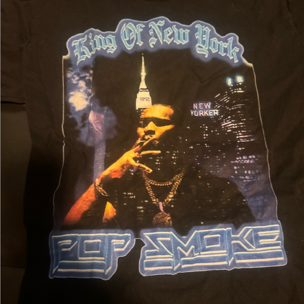 Pop smoke t shirt small